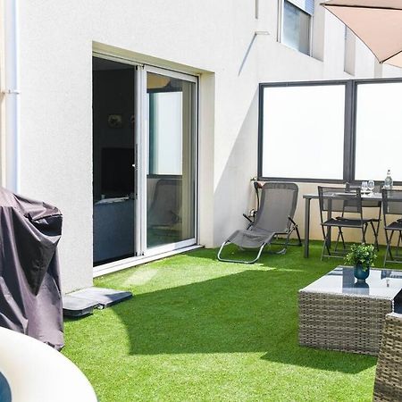 Superbe Appartement Avec Terrasse, Piscine & Parking Prive A Marselha Exterior foto